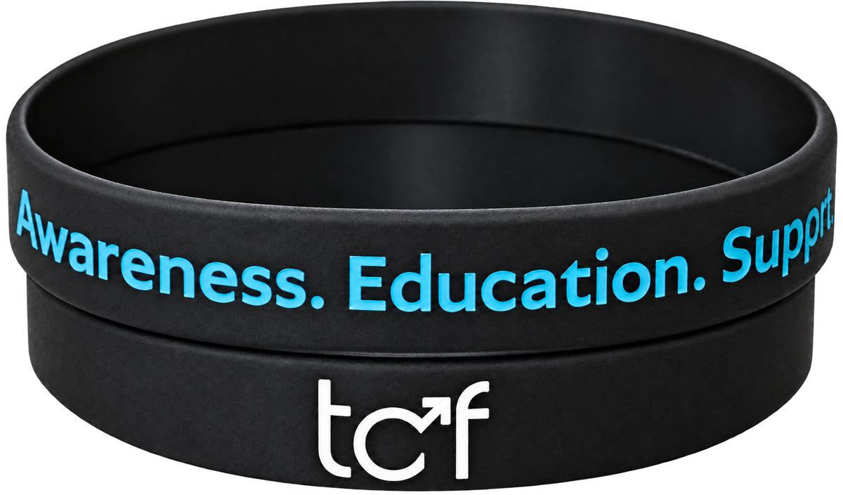 TCF Black Wristband (10 Pack)